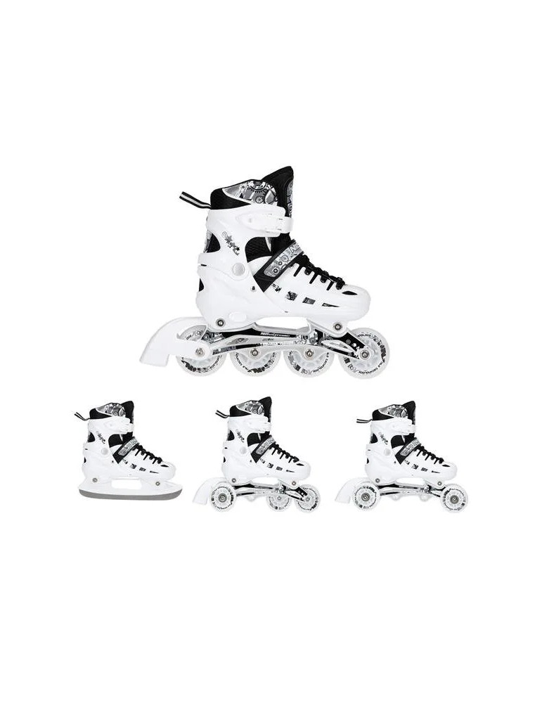 Patines 4 En 1 Nils Extreme Led Pure - Vista 6