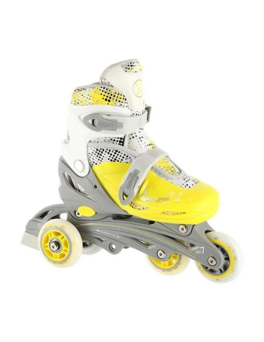 Patines ajustables 4 en 1 - Quad Linea Hielo Nils Extreme