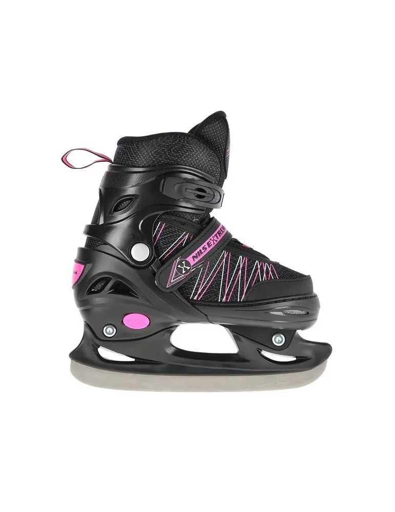 Patines Ajustables 2 En 1 Negro Y Rosa – En Línea Y De Hockey Sobre Hielo - Vista 10