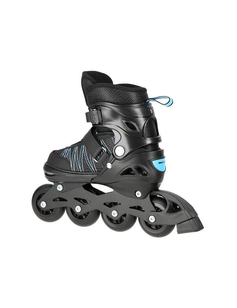 Patines Ajustables 2 En 1 Azul-Negro Nh11912 | En Línea Y Hockey Sobre Hielo - Vista 2
