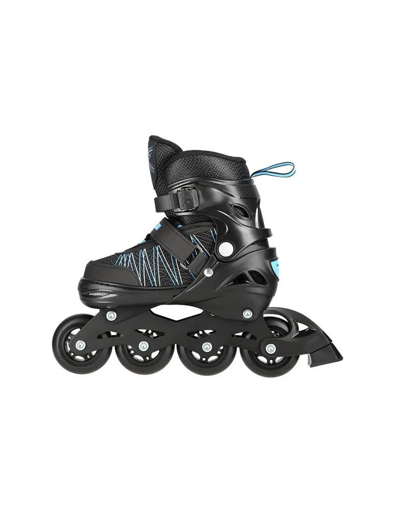 Patines Ajustables 2 En 1 Azul-Negro Nh11912 | En Línea Y Hockey Sobre Hielo - Vista 4