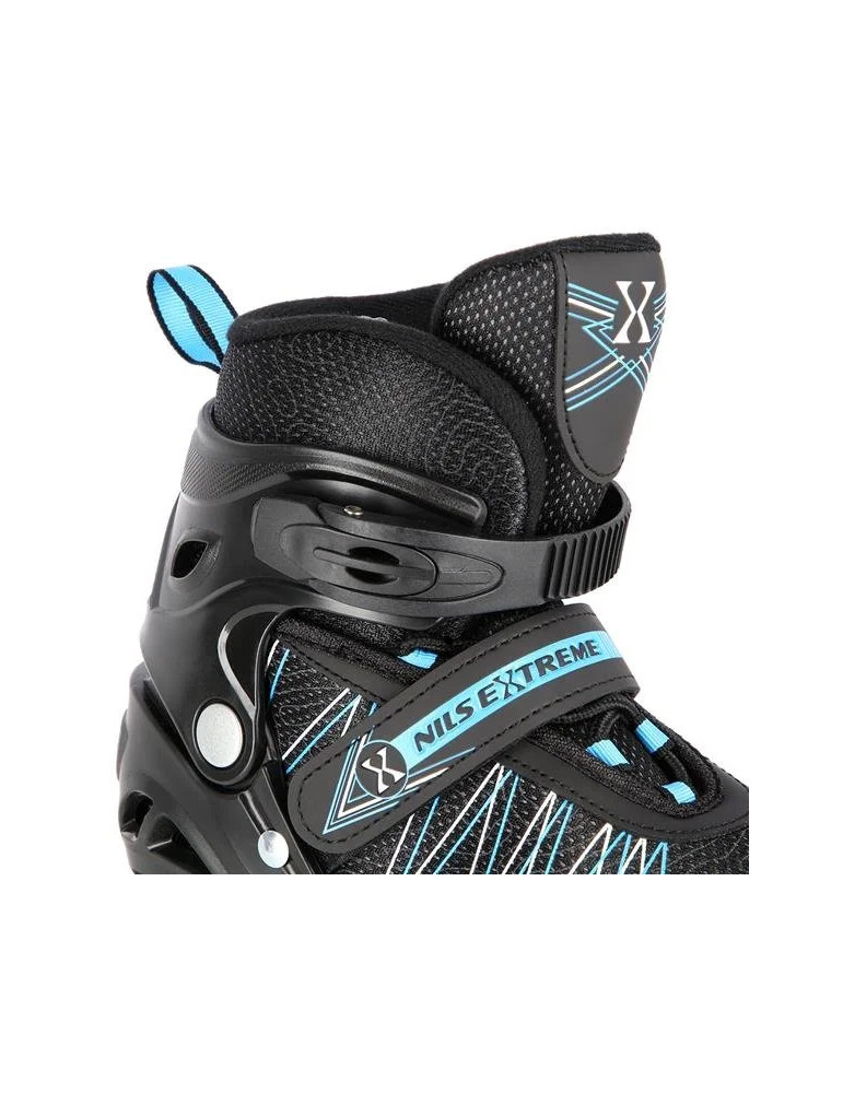 Patines Ajustables 2 En 1 Azul-Negro Nh11912 | En Línea Y Hockey Sobre Hielo - Vista 7