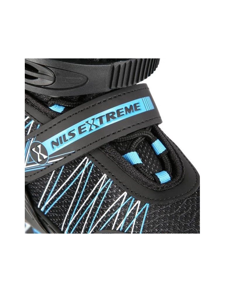 Patines Ajustables 2 En 1 Azul-Negro Nh11912 | En Línea Y Hockey Sobre Hielo - Vista 8