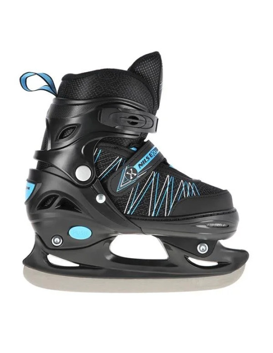 Patines Ajustables 2 En 1 Azul-Negro Nh11912 | En Línea Y Hockey Sobre Hielo