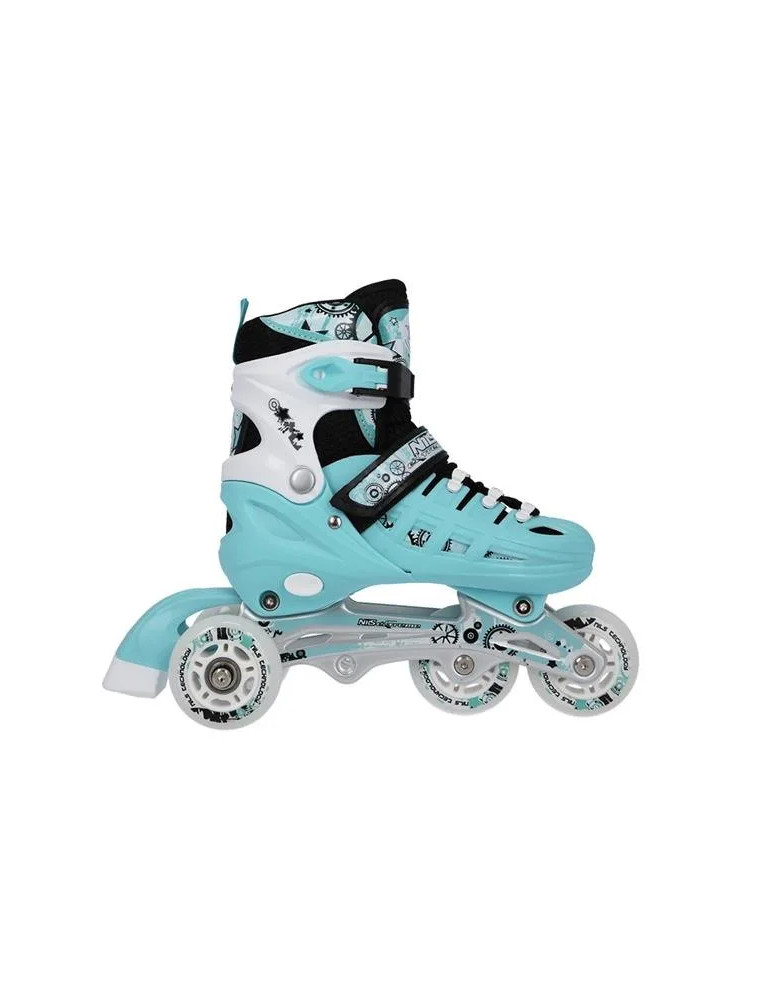 NH10905 4in1 MINT SIZE L(39-42) INLINE/ICE-SKATES NILS EXTREME