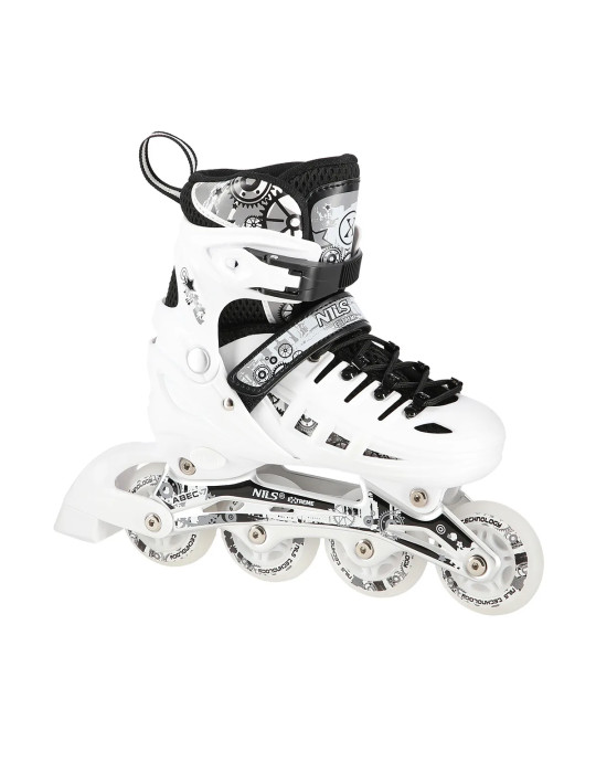 NILS Extreme NH10905 Patins 4em1 LED Ajustáveis