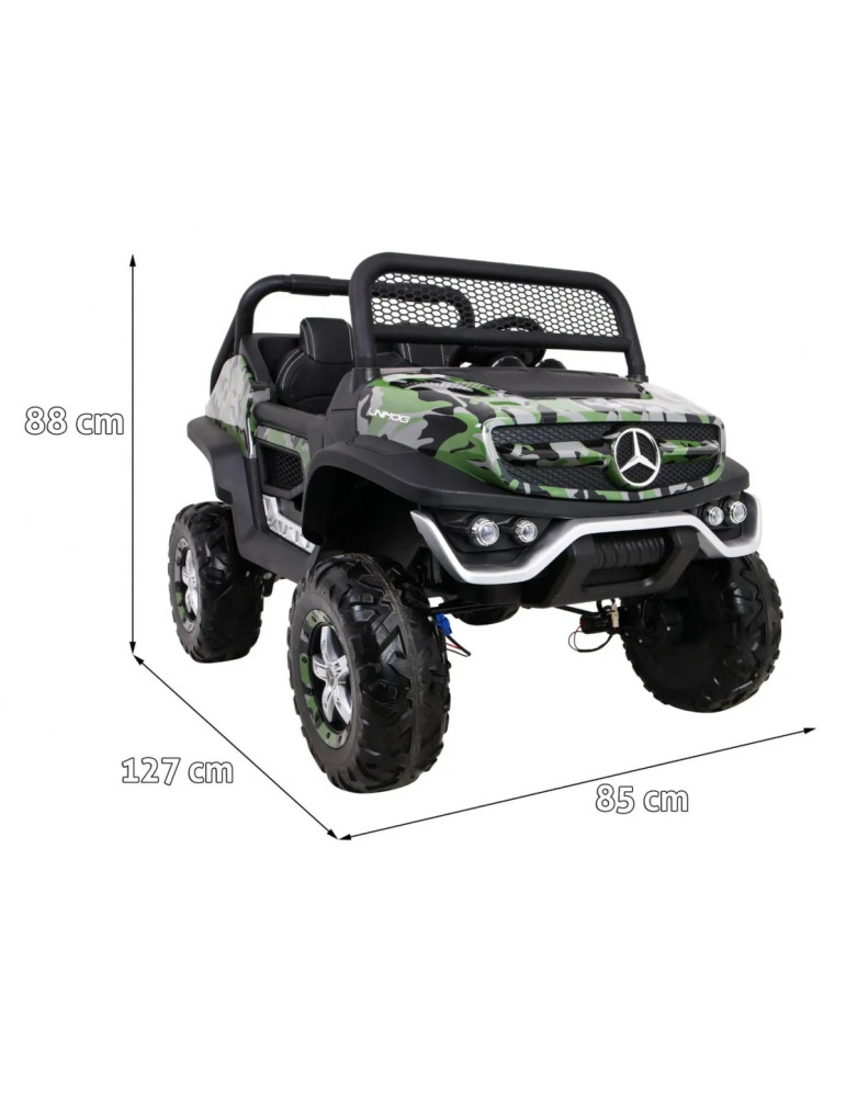 Mercedes BENZ UNIMOG Moro — kids electric car - Vista 1