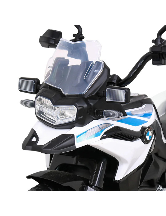 Moto Elettrica per Bambini BMW F850 GS Polizia 12V con Sirena