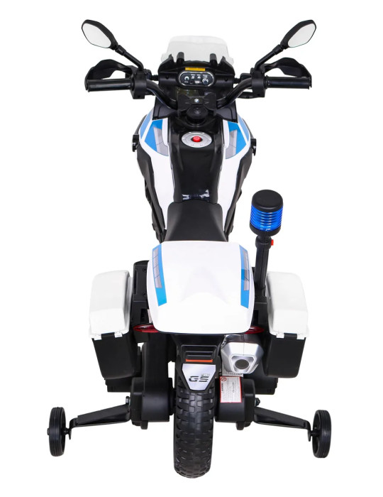 Moto Elettrica per Bambini BMW F850 GS Polizia 12V con Sirena
