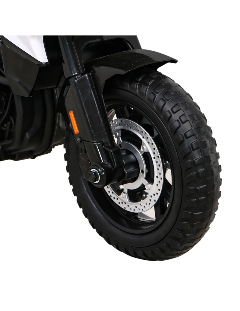Moto Elettrica per Bambini BMW F850 GS Polizia 12V con Sirena