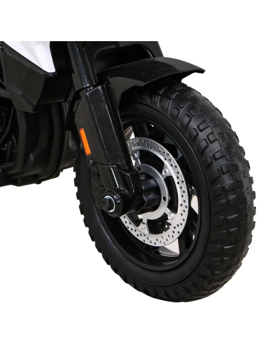Moto Elettrica per Bambini BMW F850 GS Polizia 12V con Sirena
