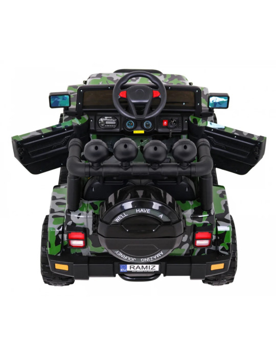 Full Time 4WD Moro Off-Road Vehicle Auto Elettrica