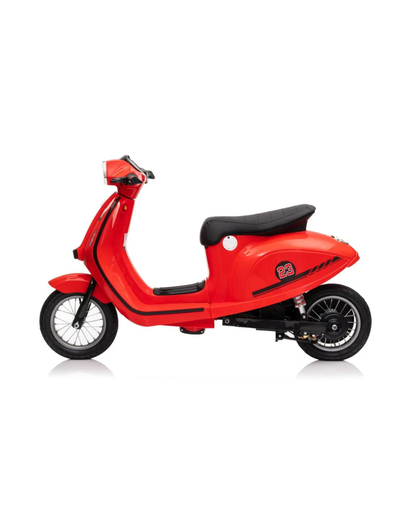 Moto elettrica bambini Scooter Retro 23 350W 24V - Vista 9