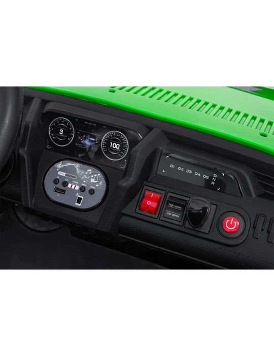 Buggy Elétrico Infantil 24V 2 Lugares UTV | Patilandia