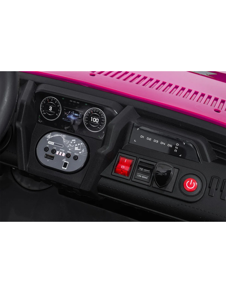Buggy Elétrico Infantil 24V 2 Lugares UTV | Patilandia