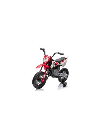 Mota elétrica infantil Motocross 12V MP3 suspensão