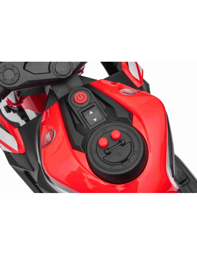 Moto elettrica bambini Honda CBR1000RR 12V LED - Vista 7