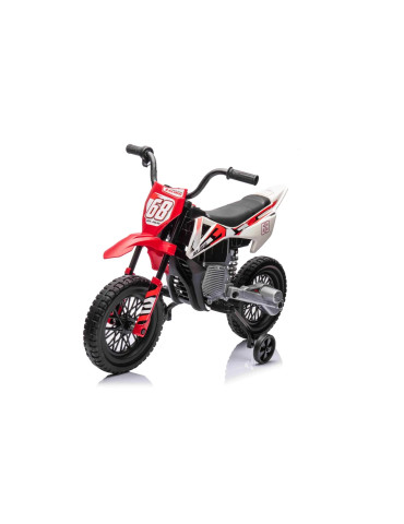 Moto elettrica bambini Motocross 12V MP3 sospensioni 2