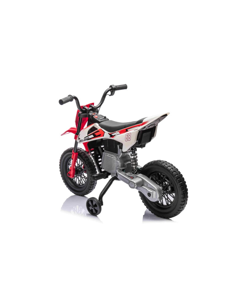 Moto eléctrica infantil Motocross 12V MP3 suspensión - Vista 2
