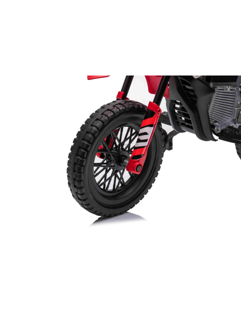 Kids ride on motorbike Motocross 12V MP3 suspension - Vista 7