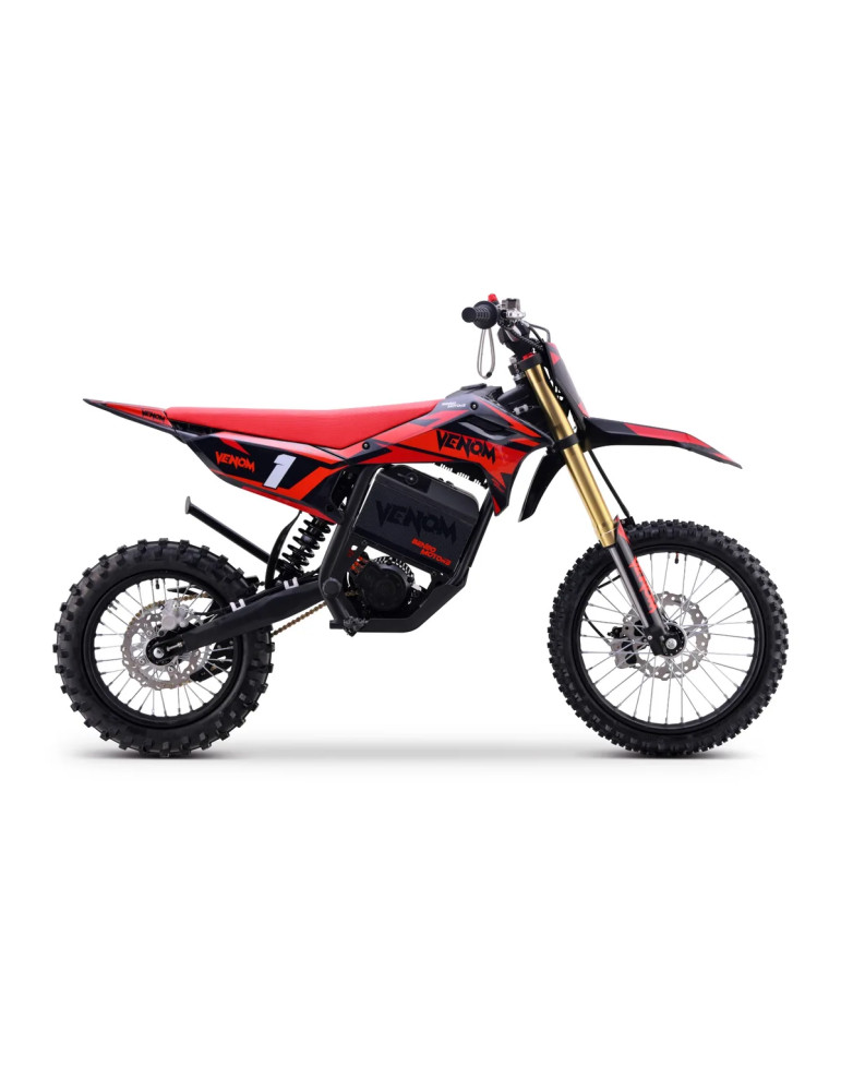 Moto eléctrica infantil Venom 72V 6500W | 88 km/h - Vista 4