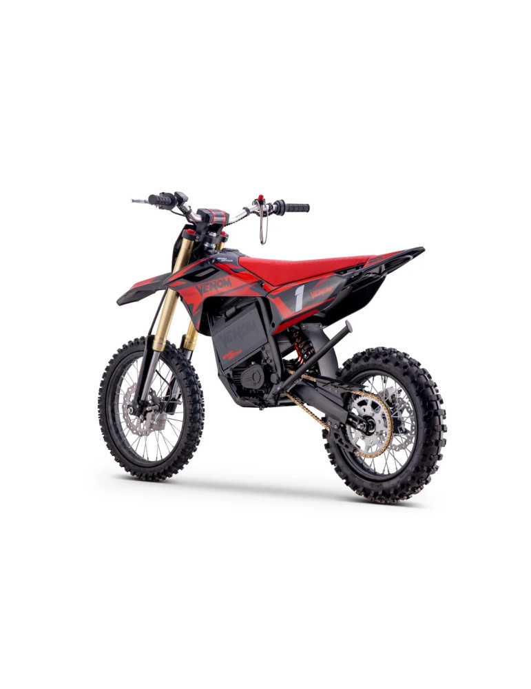 Mota elétrica infantil Venom 72V 6500W | 88 km/h - Vista 5