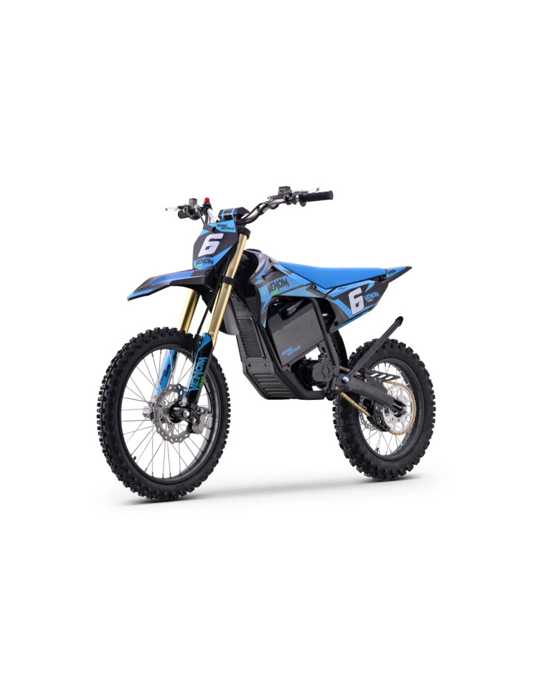Moto eléctrica infantil Venom 72V 6500W | 88 km/h - Vista 7