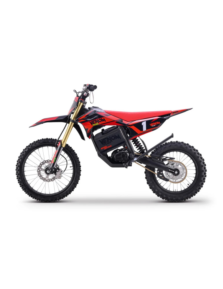 Moto électrique enfant Venom Plus 72V 8000W - Vista 4