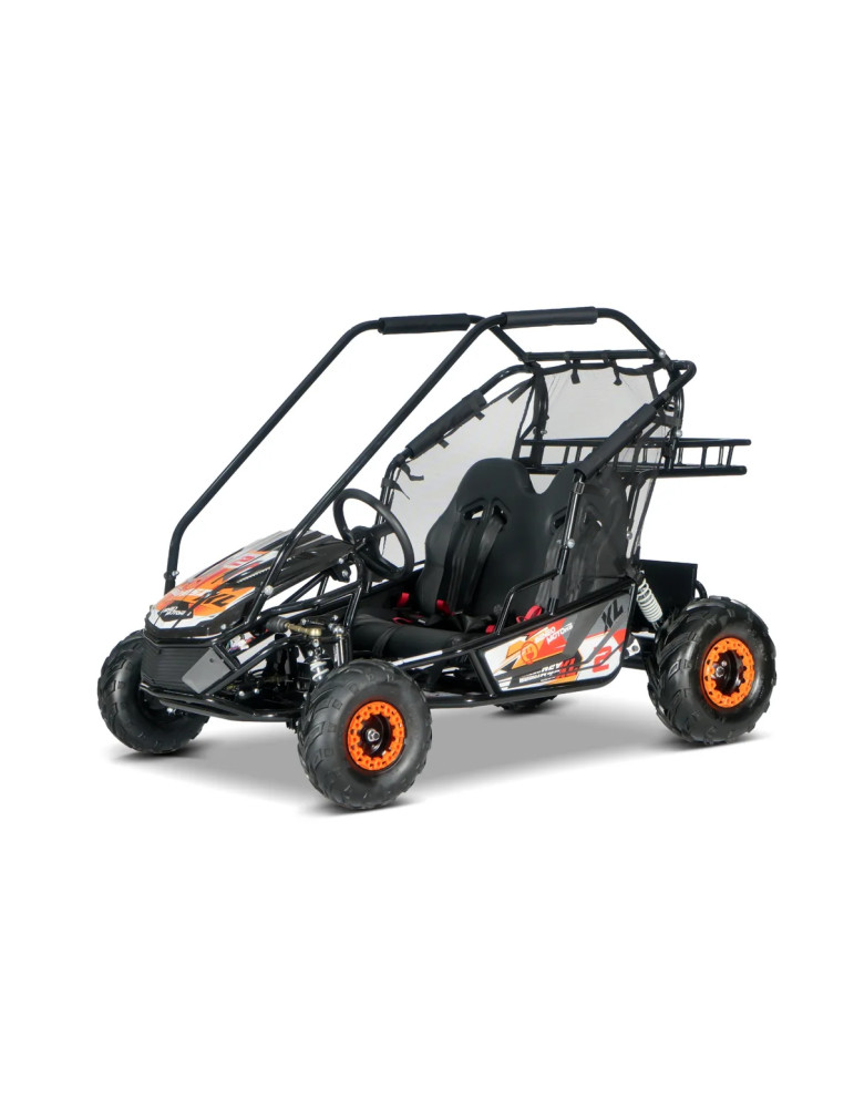 Kids electric kart RSX XL 60V 2000W two-seat - Vista 1