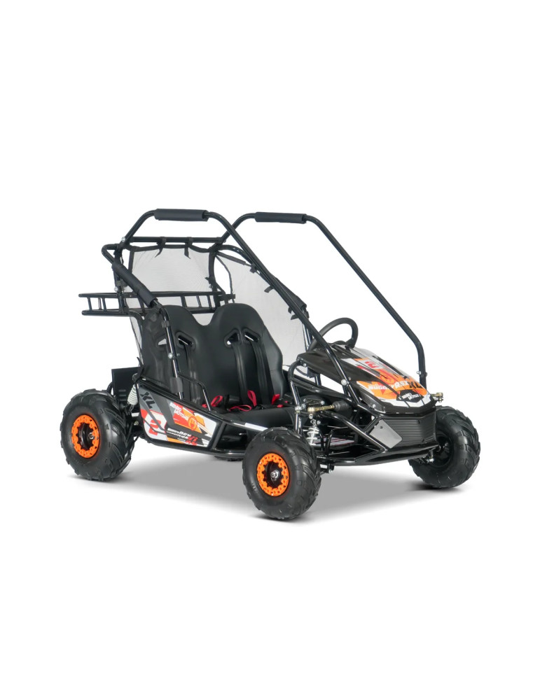 Kids electric kart RSX XL 60V 2000W two-seat - Vista 3