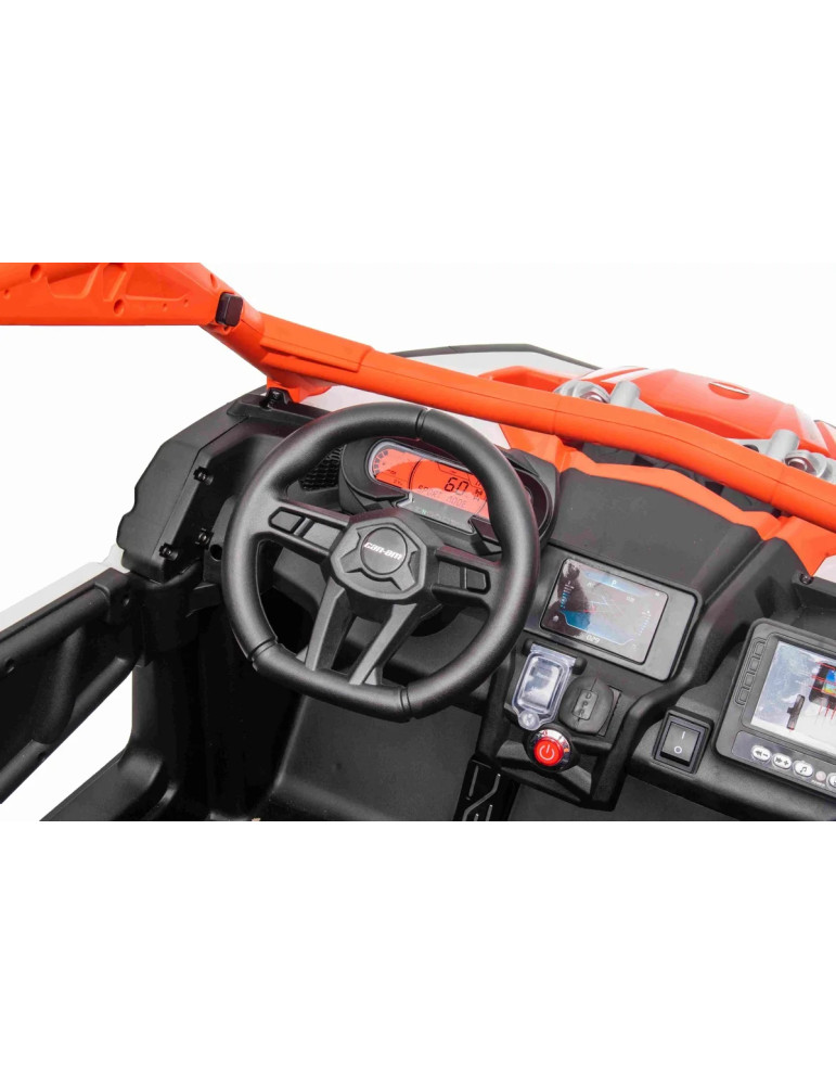 Quad électrique enfant Can-Am Maverick 24V biplace - Vista 21