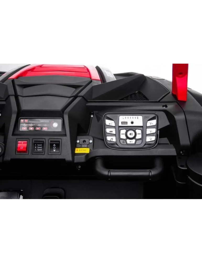 Quad électrique enfant UTV XXL 24V | 2 places - Vista 3
