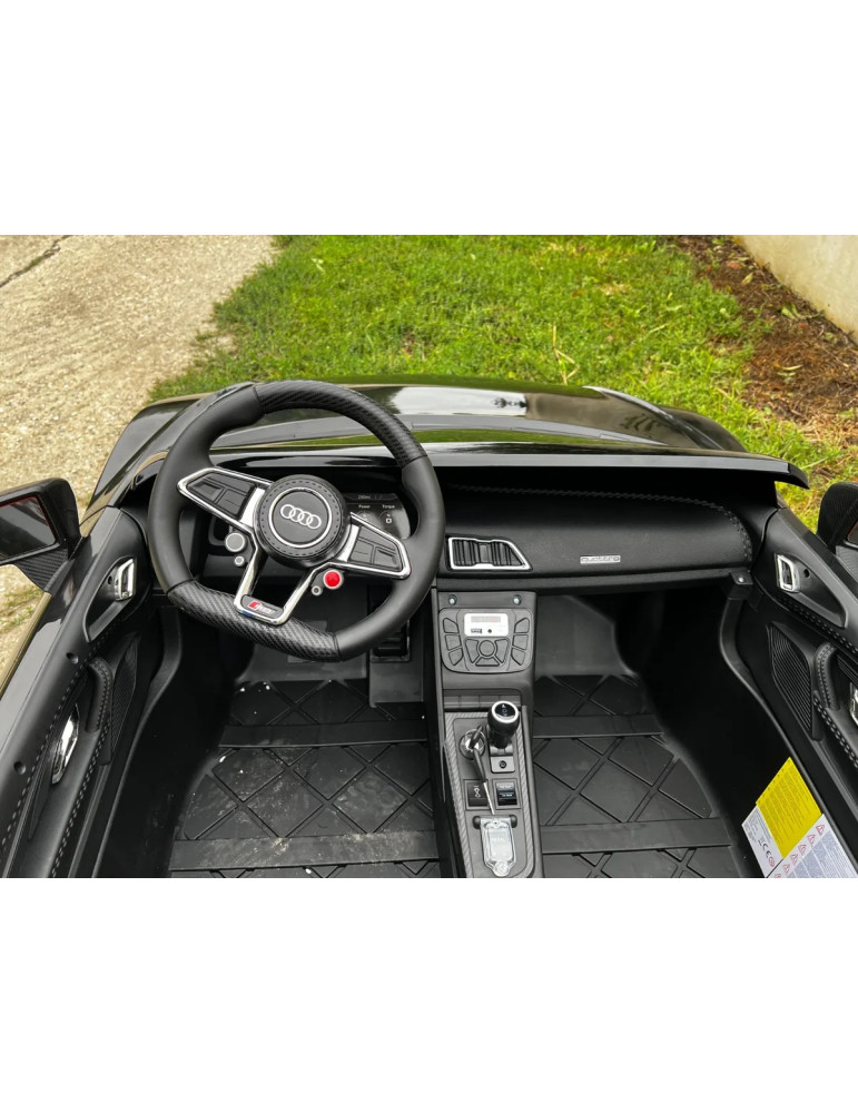 Audi R8 24V biplaza | Coche eléctrico infantil - Vista 12