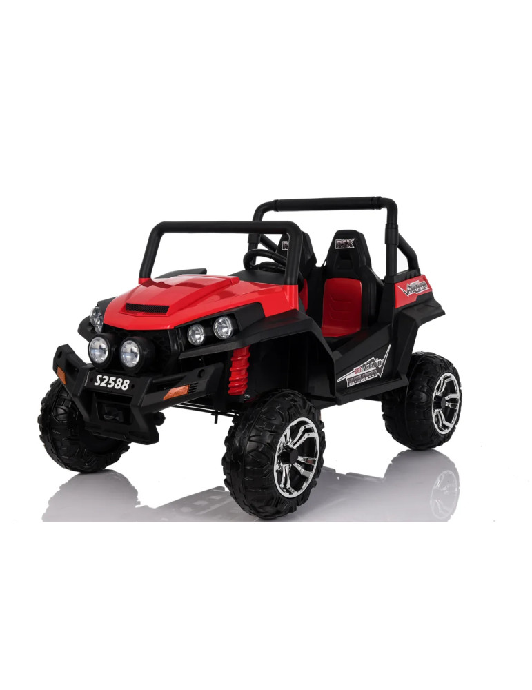 Buggy elétrico infantil RSX 12V 2 lugares suspensão