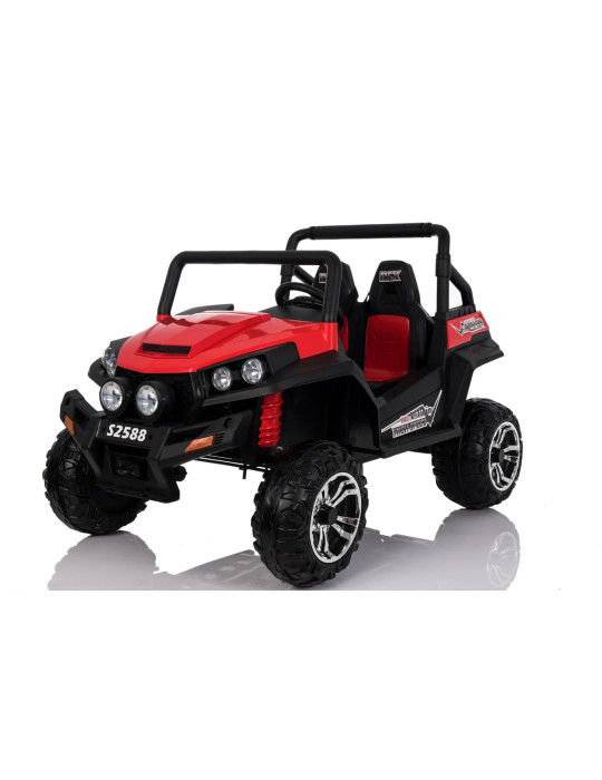 Buggy elétrico infantil RSX 12V 2 lugares suspensão
