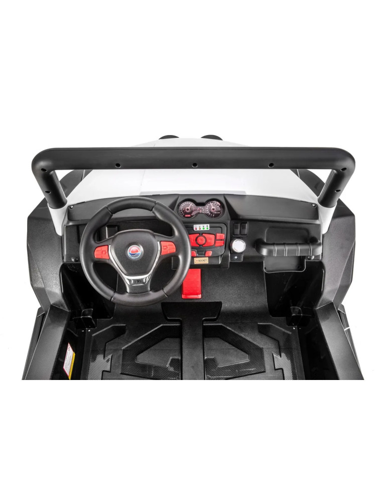 Buggy elétrico infantil RSX 12V 2 lugares suspensão - Vista 9