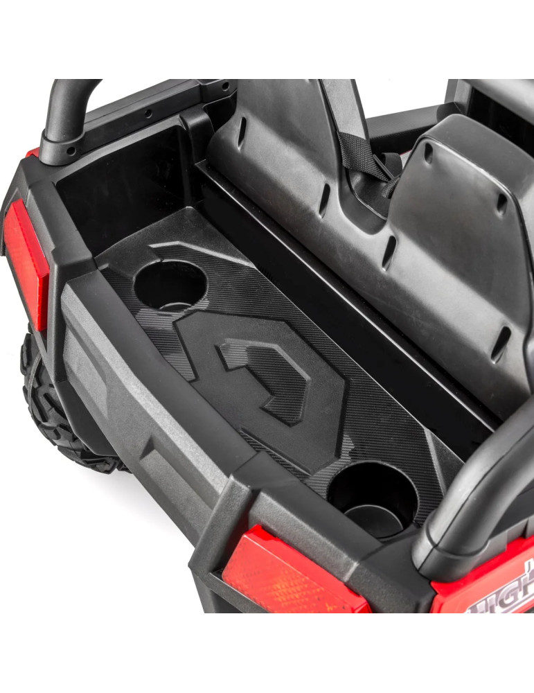 Buggy elétrico infantil RSX 12V 2 lugares suspensão - Vista 11