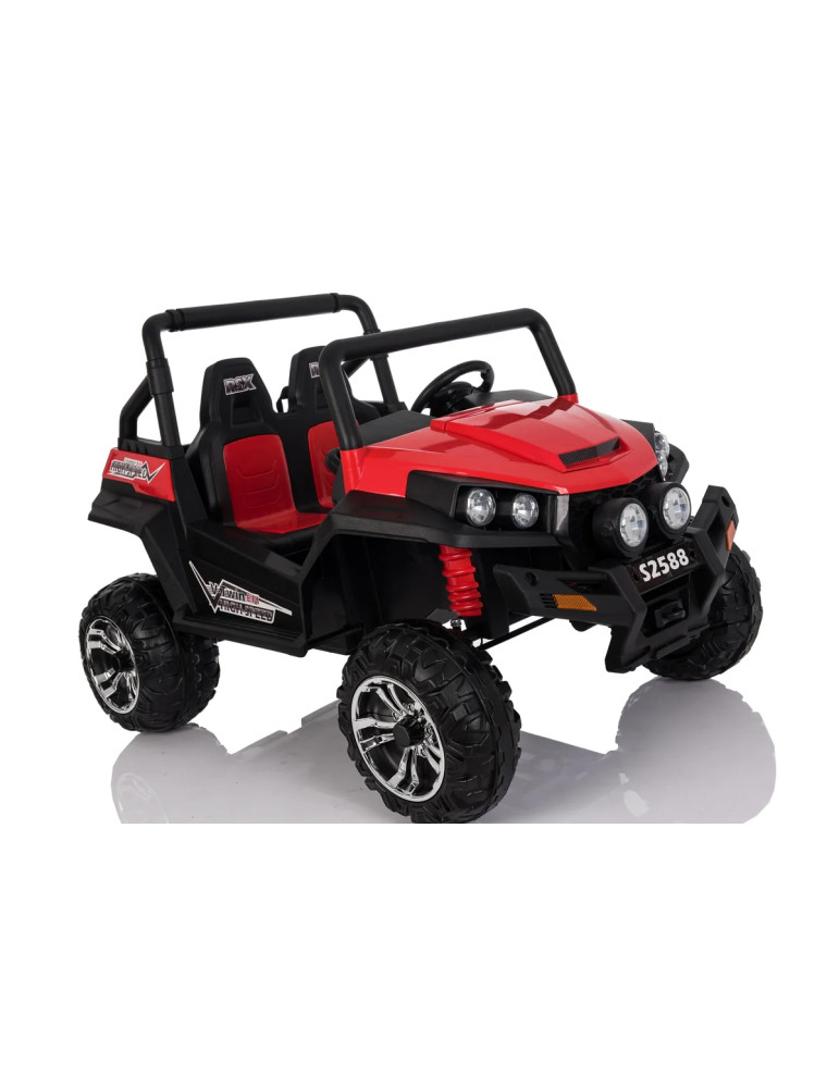 Buggy elétrico infantil RSX 12V 2 lugares suspensão - Vista 16