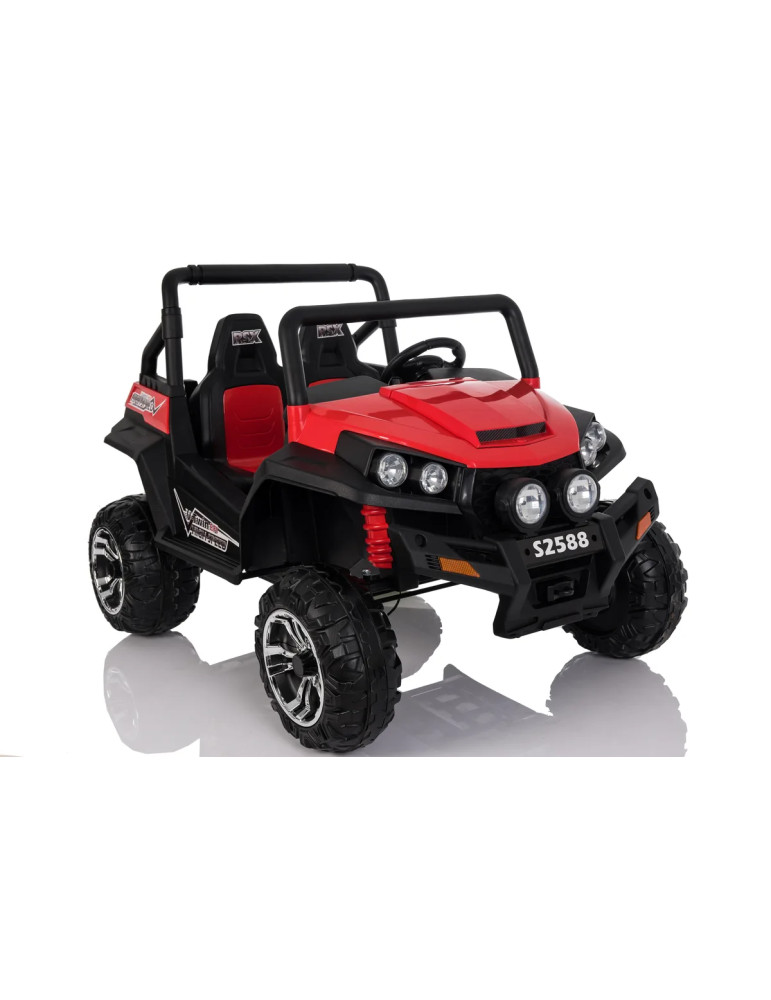 Buggy elétrico infantil RSX 12V 2 lugares suspensão - Vista 19