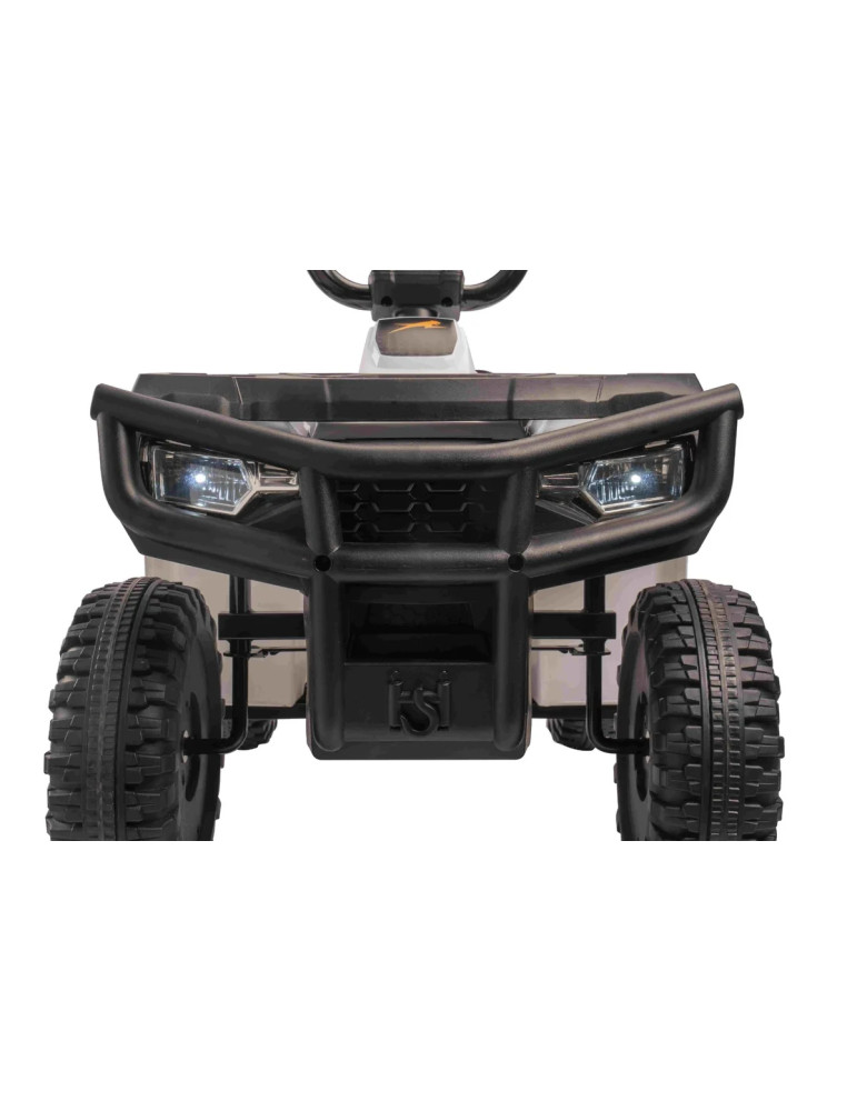 Quad eléctrico con licencia Arctic Cat 12V, tracción trasera, blanco,  - Vista 1