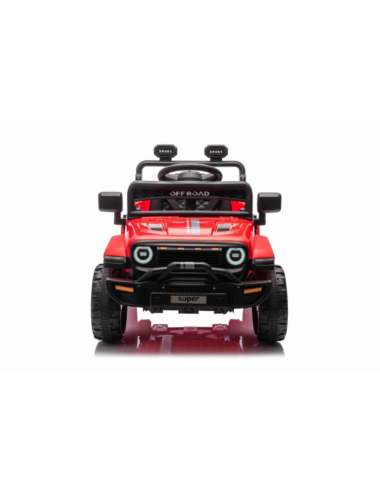 Todo-terreno elétrico infantil 8V com suspensão e MP3 - Vista 2
