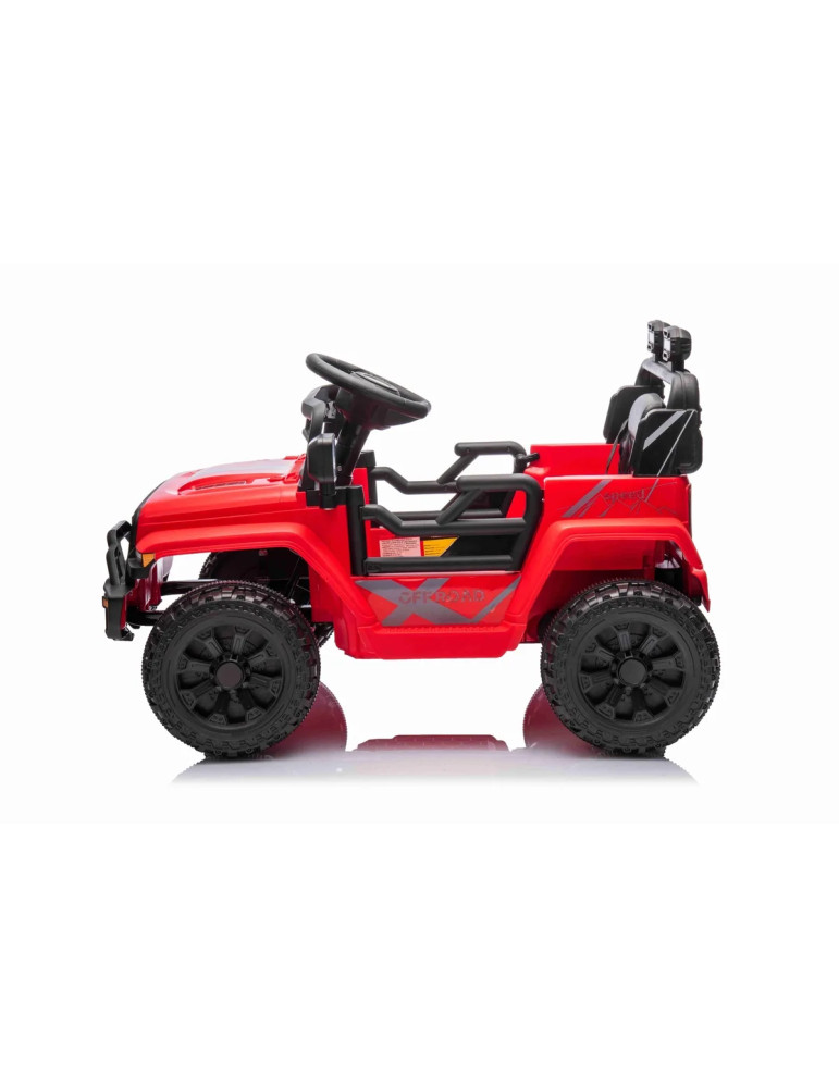 Todo-terreno elétrico infantil 8V com suspensão e MP3 - Vista 5