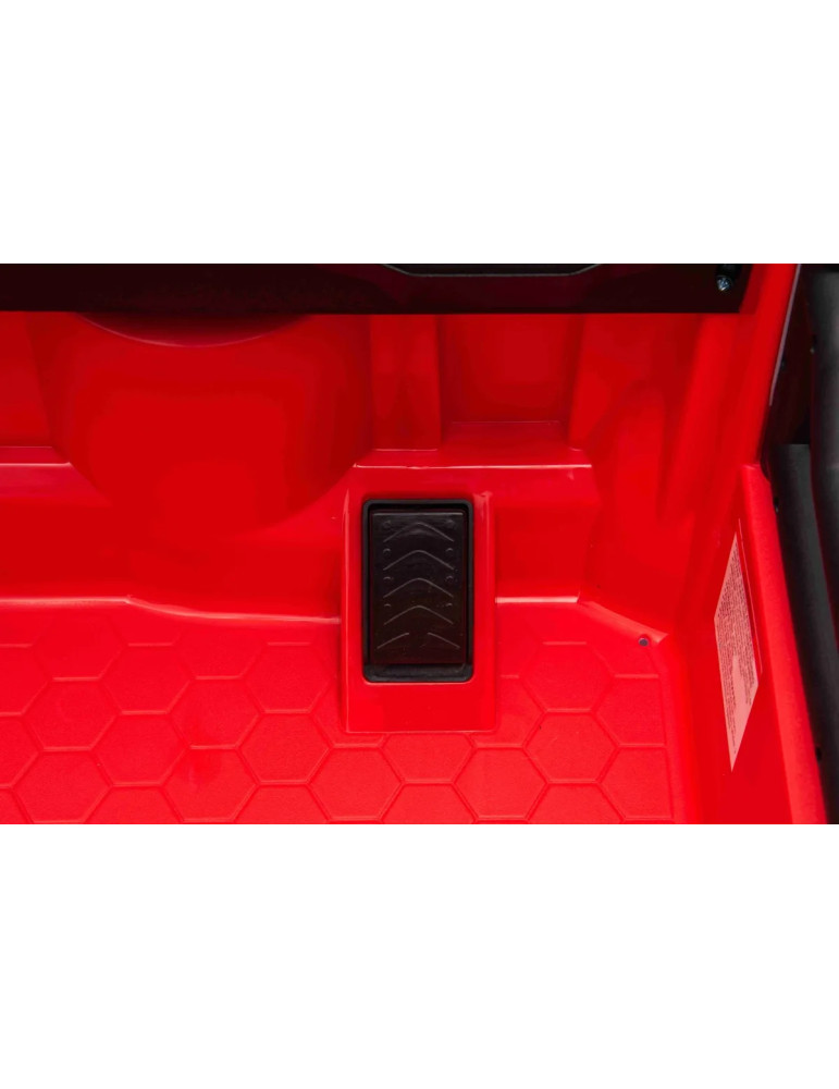 Todo-terreno elétrico infantil 8V com suspensão e MP3 - Vista 11