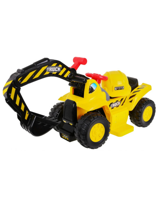Kids electric excavator 6V with bucket & helmet