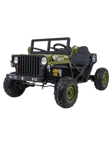 Star Military Electric Ride On Car for Kids