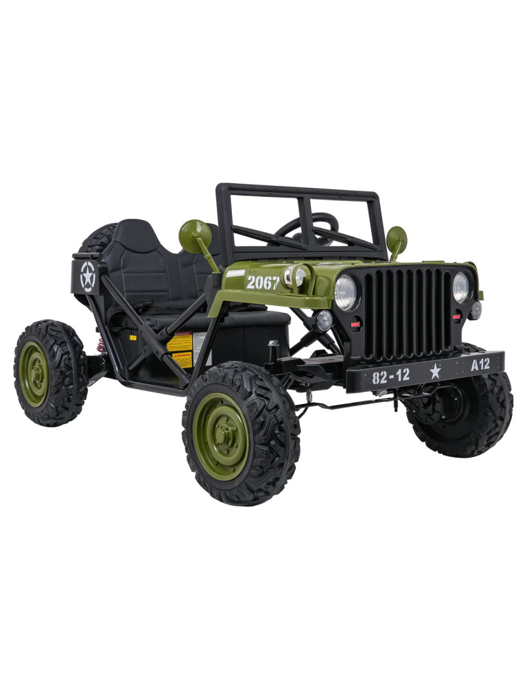 Voiture électrique enfant militaire Star - Vista 2