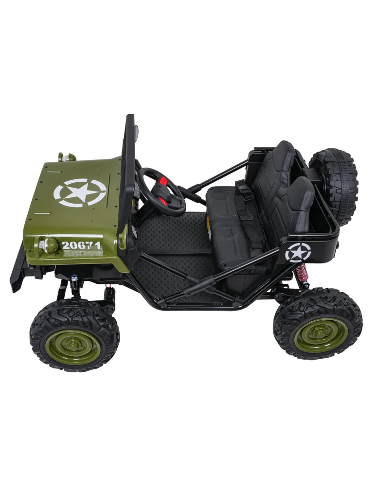 Carro elétrico infantil militar Star - Vista 6