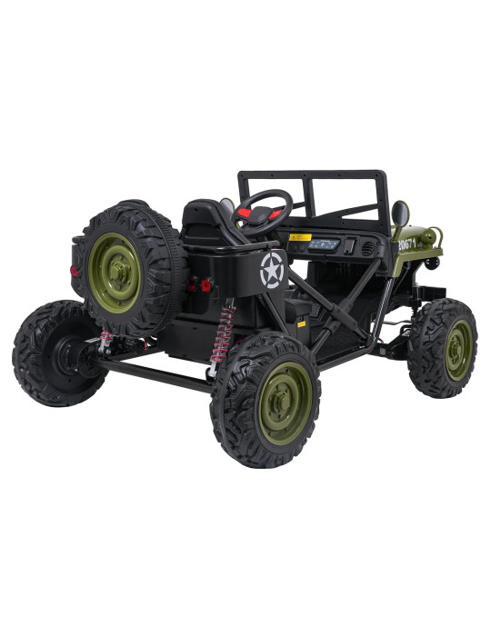 Star Military Electric Ride On Car for Kids
