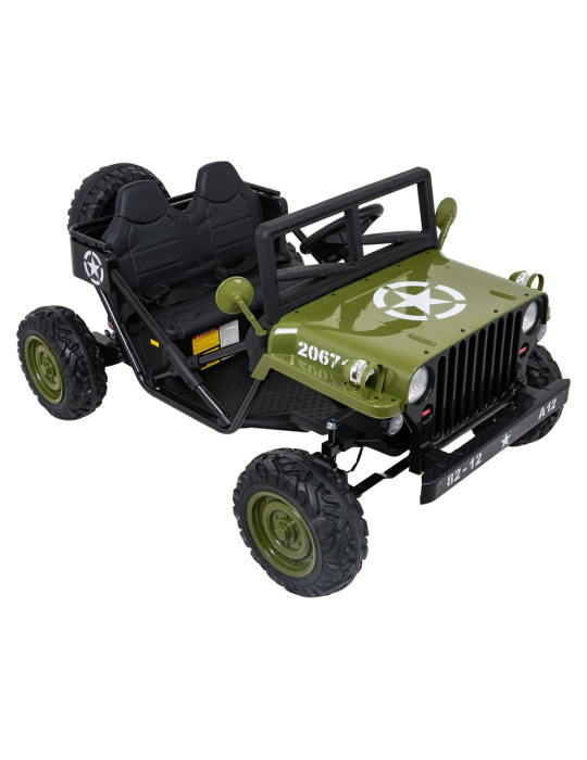 Voiture électrique enfant militaire Star