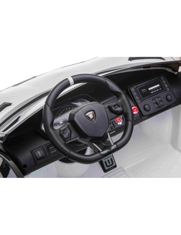 Ride on car Lamborghini Aventador 24V, 2 seats - Vista 1